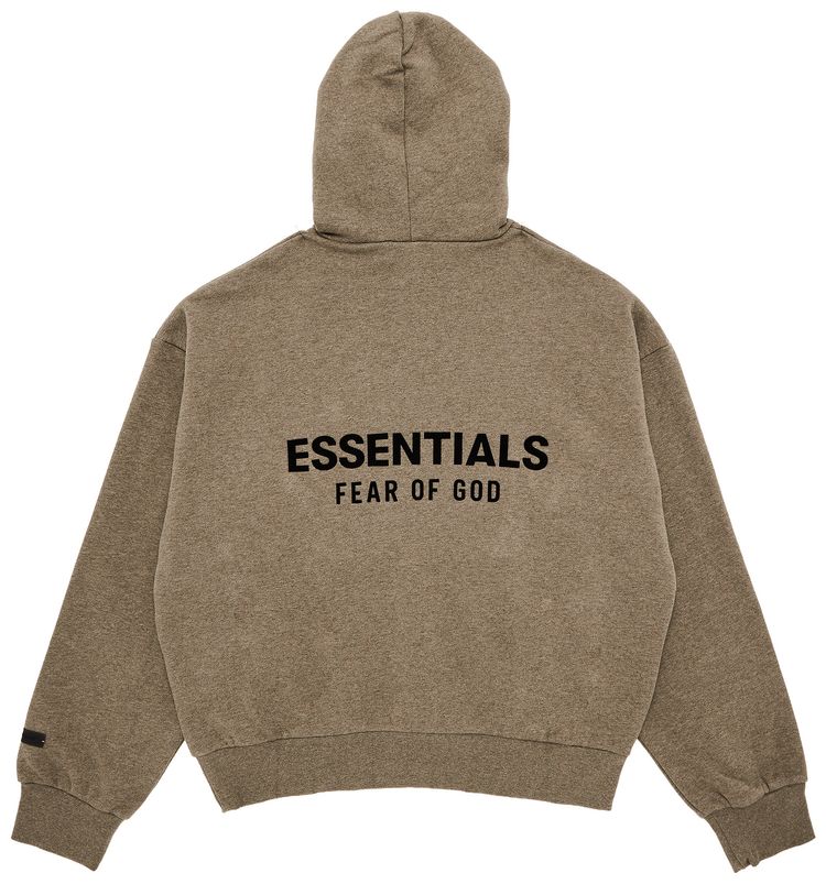 Fear of God Essentials Classic Fit Fleece Hoodie 'Homestead Heather'
