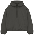 Fear of God Essentials Filled Half Zip Hoodie Ink