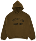 Fear of God Essentials Fleece Hoodie Olive