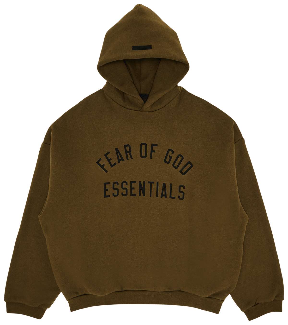 Fear of God Essentials Fleece Hoodie Olive