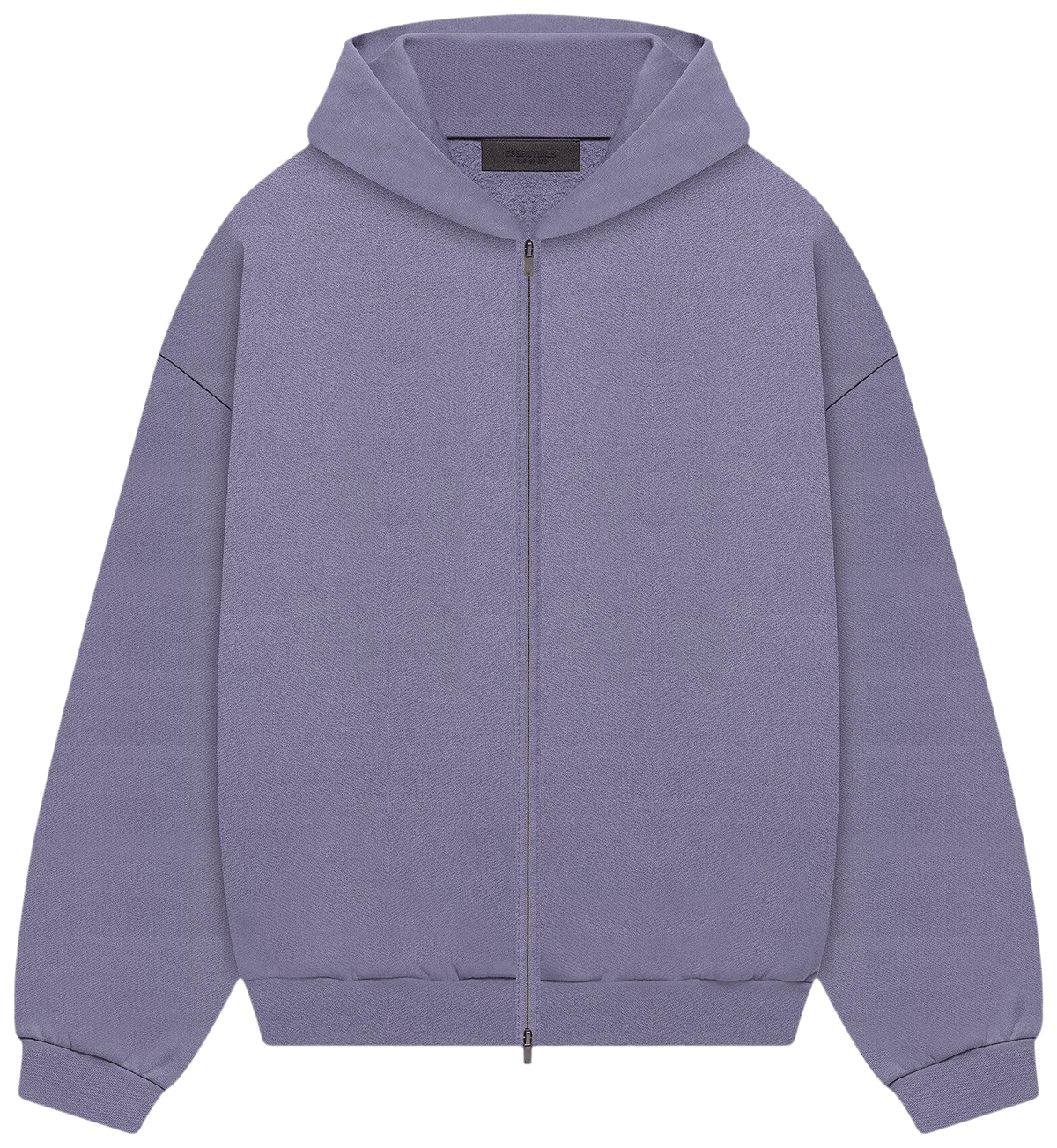 Fear of God Essentials Heavy Fleece Full Zip Hoodie Lavender