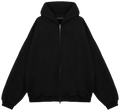 Fear of God Essentials Heavy Fleece Full Zip Hoodie Black