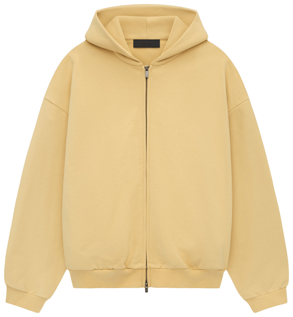 Fear of God Essentials Heavy Fleece Full Zip Hoodie Amber
