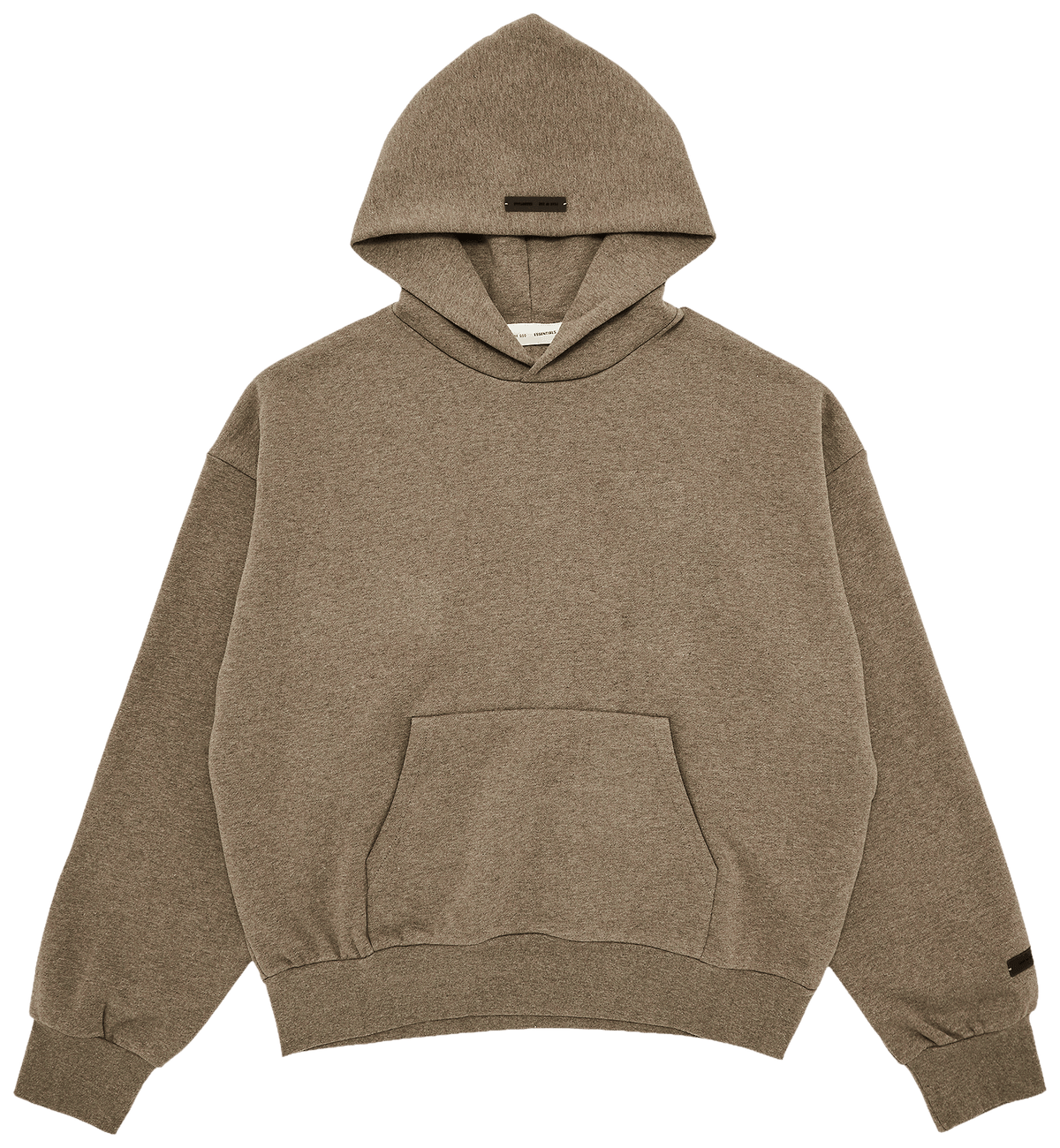 Fear of God Essentials Classic Fit Fleece Hoodie Homestead Heather