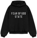 Fear of God Essentials Heavy Fleece Hoodie Black