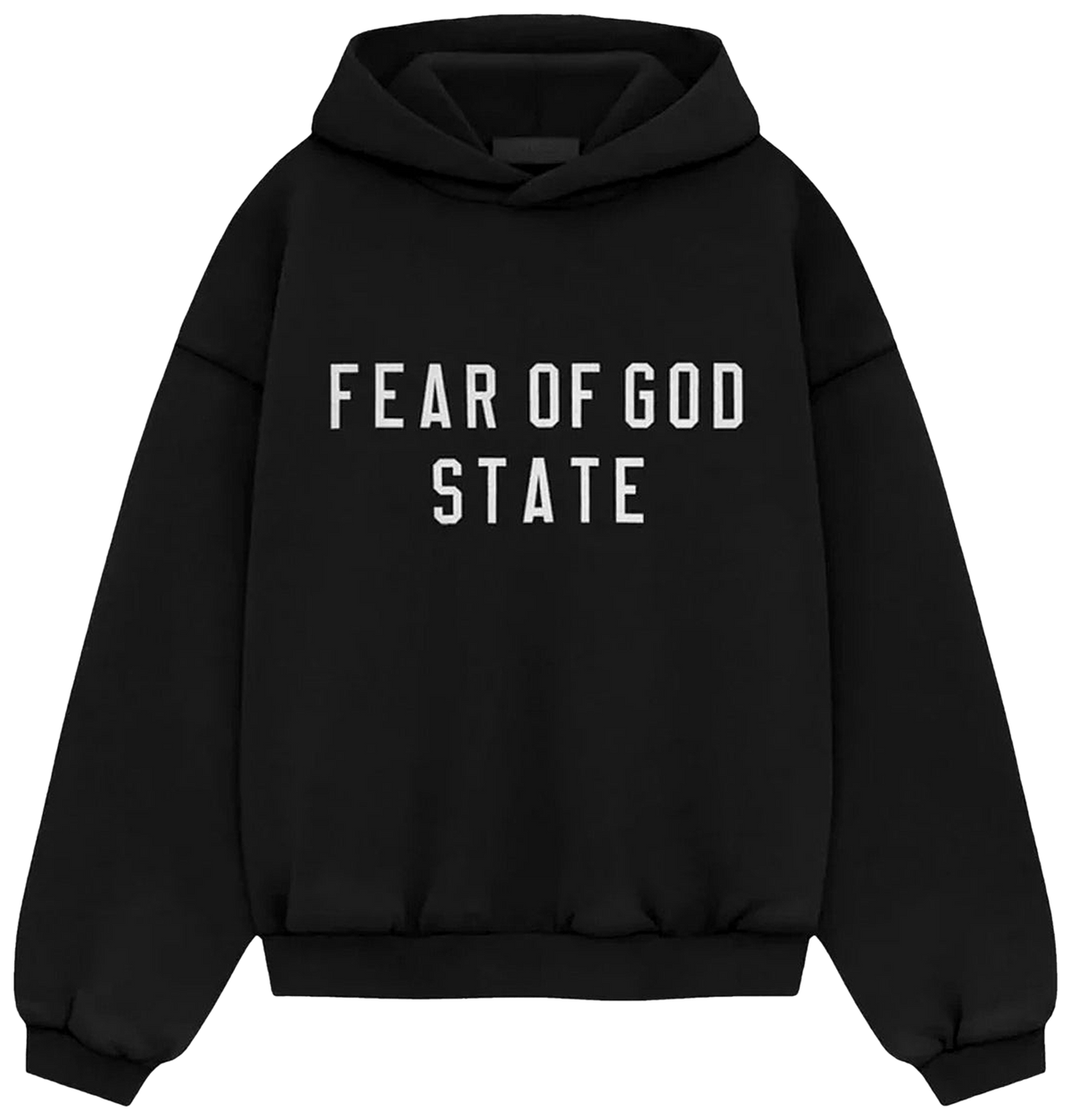 Fear of God Essentials Heavy Fleece Hoodie Black