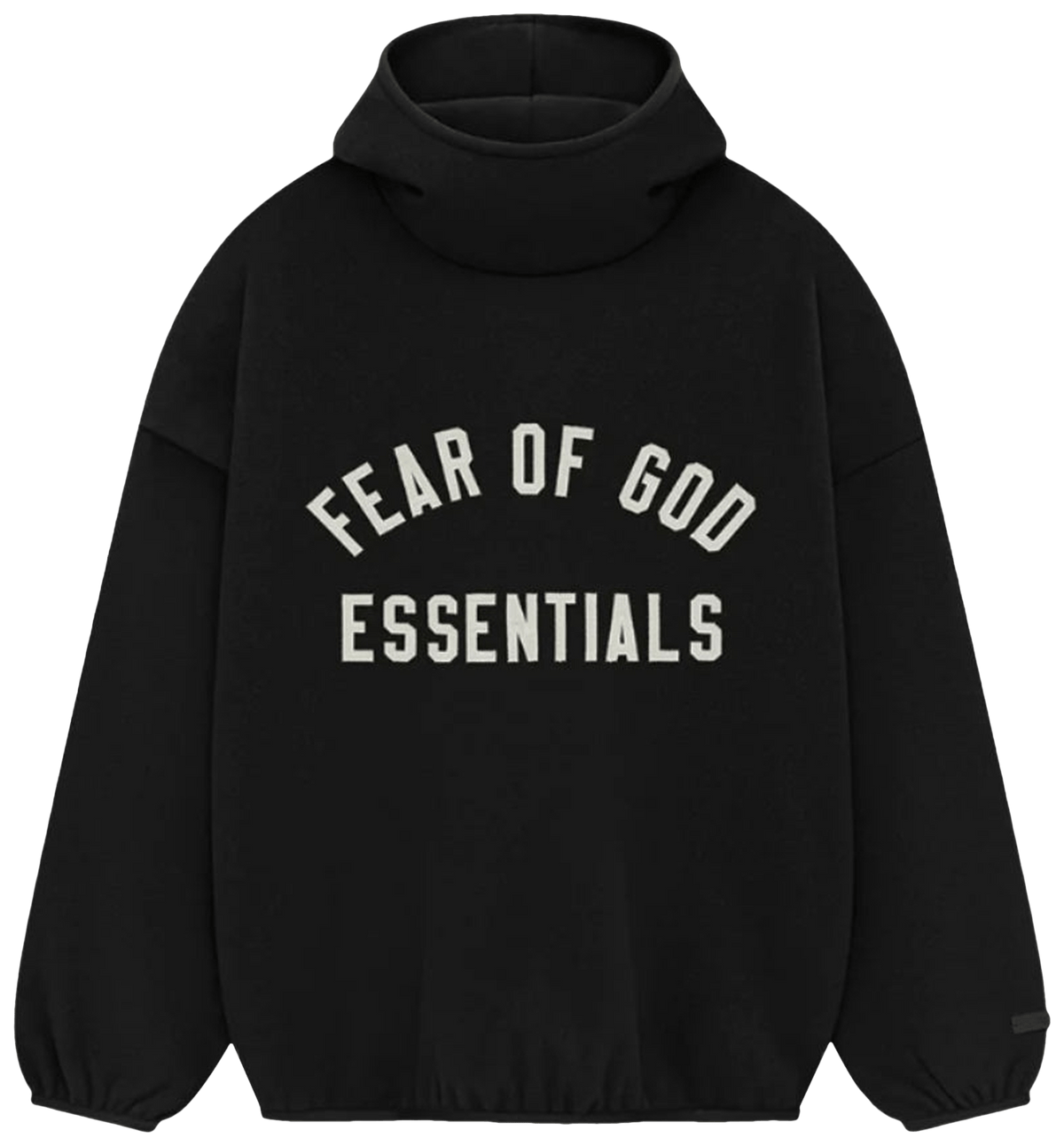 Fear of God Essentials Brushed Hoodie Black