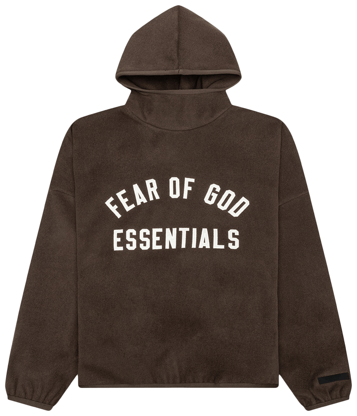 Fear of God Essentials Brushed Hoodie Brown