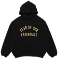 Fear of God Essentials Fleece Hoodie Black