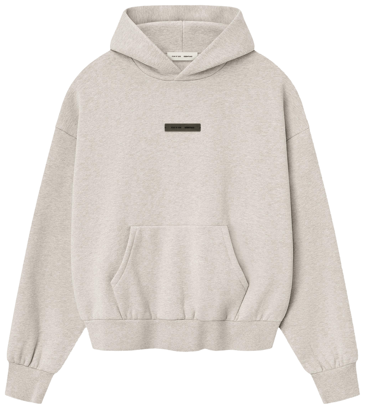 Fear of God Essentials Classic Hoodie Heather Stone
