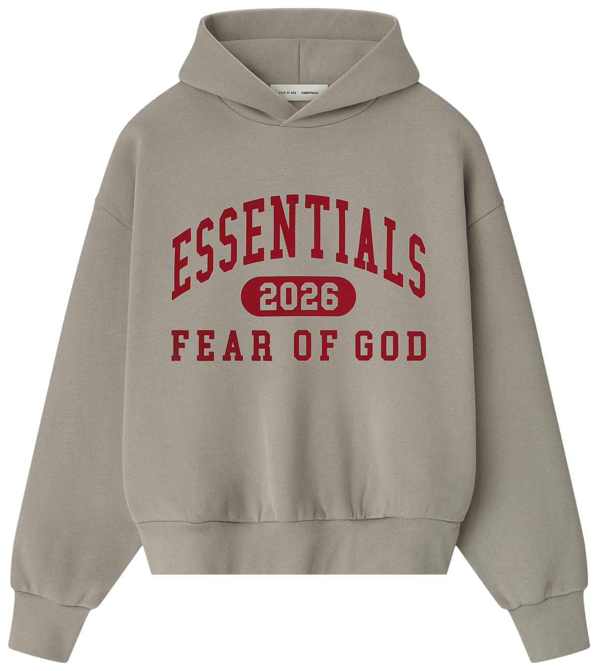 Fear of God Essentials Classic Hoodie Smoke Grey