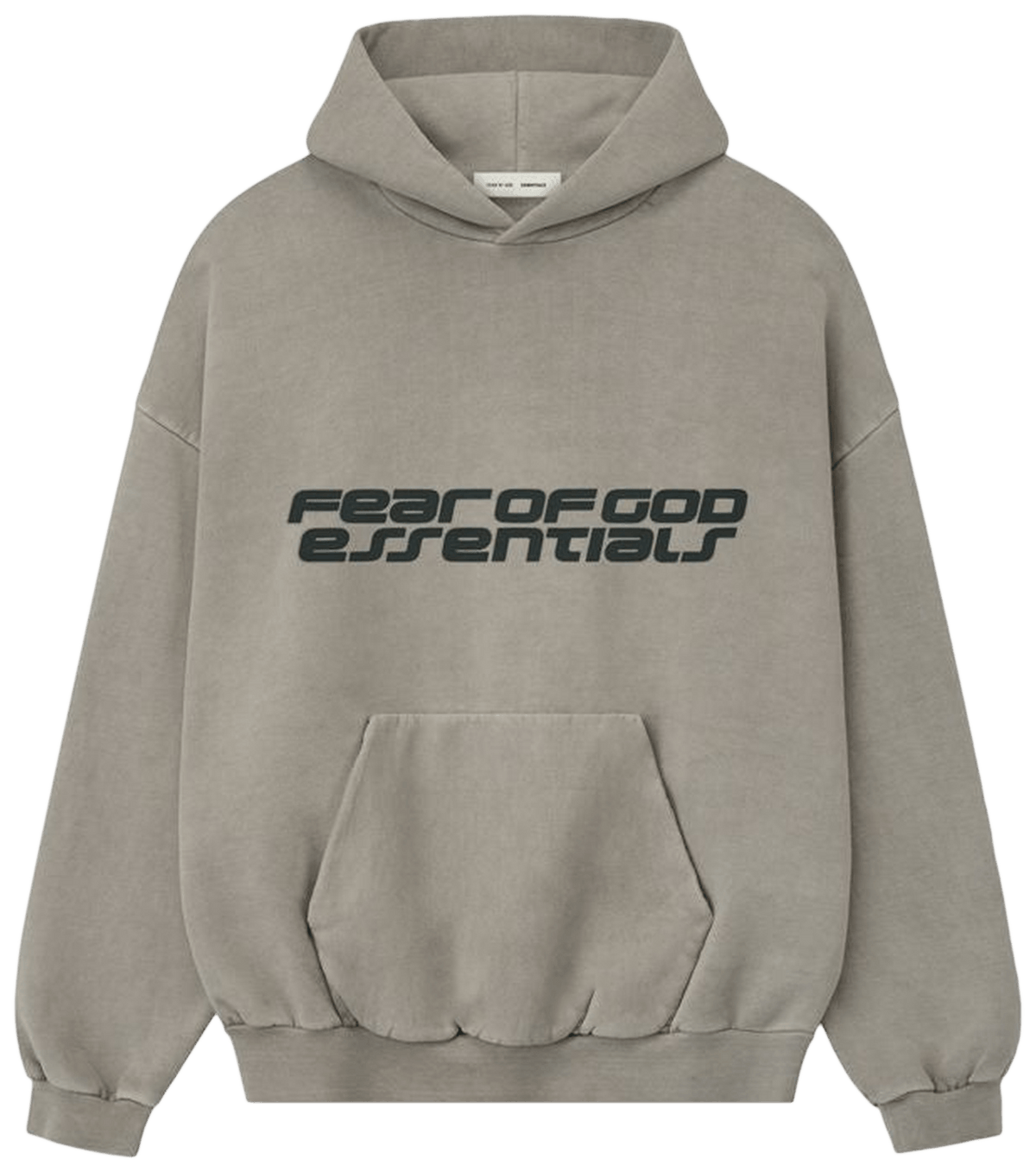 Fear of God Essentials Heavy Fleece 90s Hoodie Smoke Grey