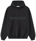 Fear of God Essentials Heavy Fleece 90s Hoodie Vintage Black