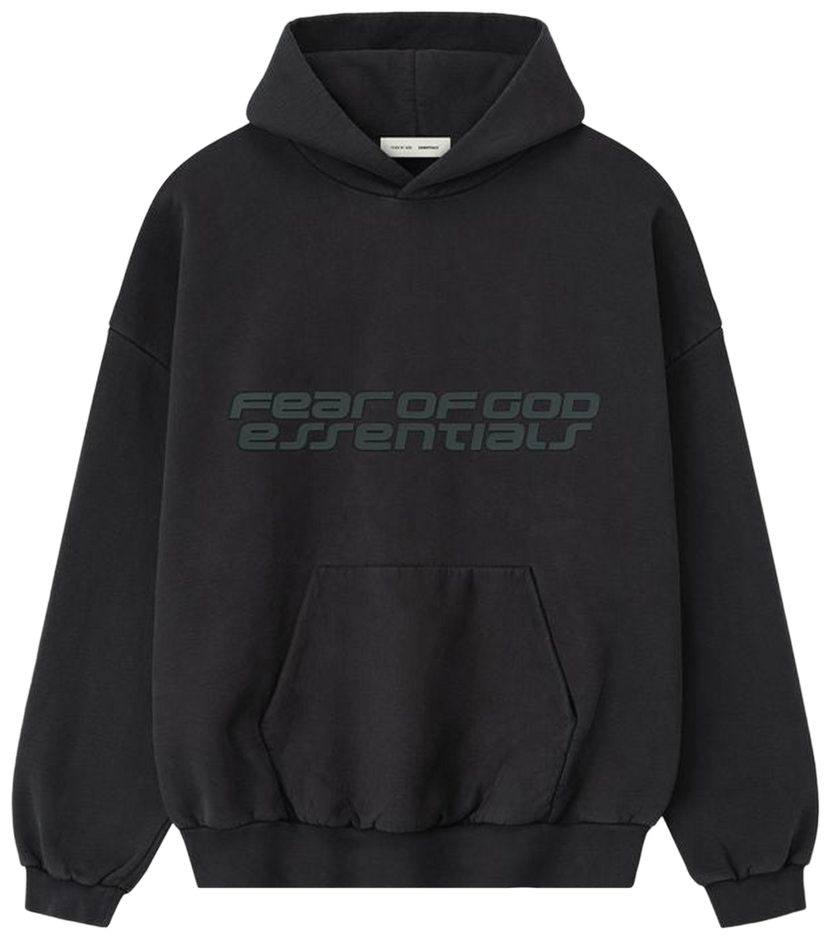 Fear of God Essentials Heavy Fleece 90s Hoodie Vintage Black