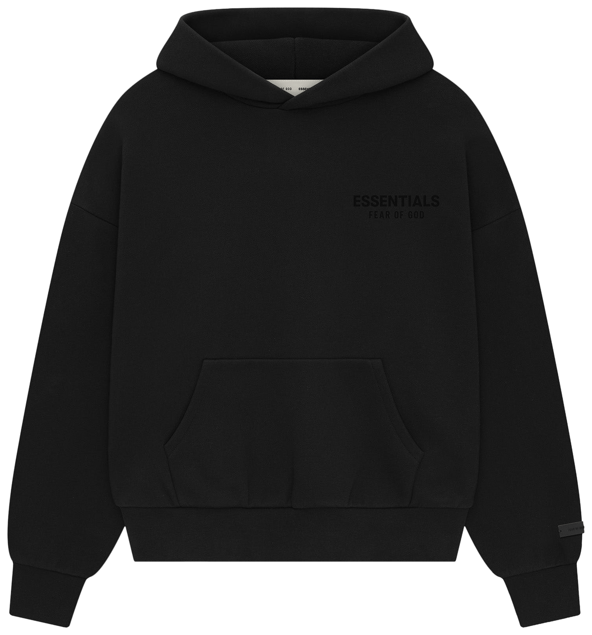 Fear of God Essentials Classic Hoodie Vintage Black