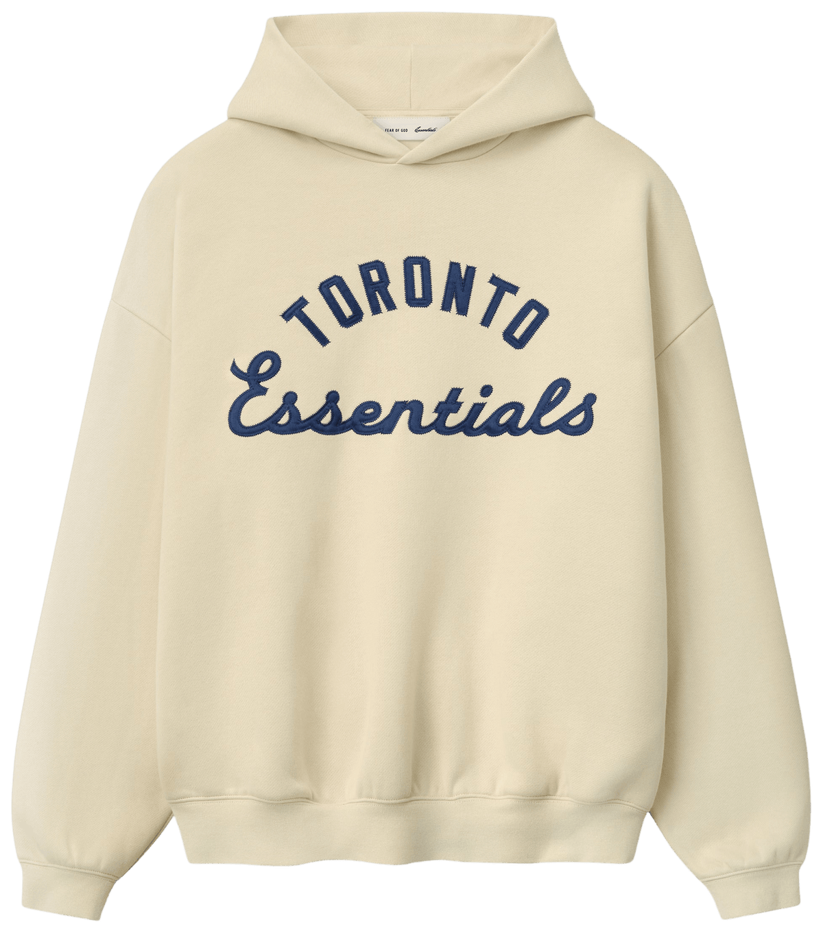 Fear of God Essentials Blue Jays Sport Hoodie Oat
