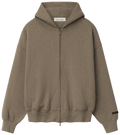 Fear of God Essentials Classic Zip Up Hoodie Homestead Heather