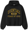 Fear of God Essentials Classic Hoodie Vintage Black
