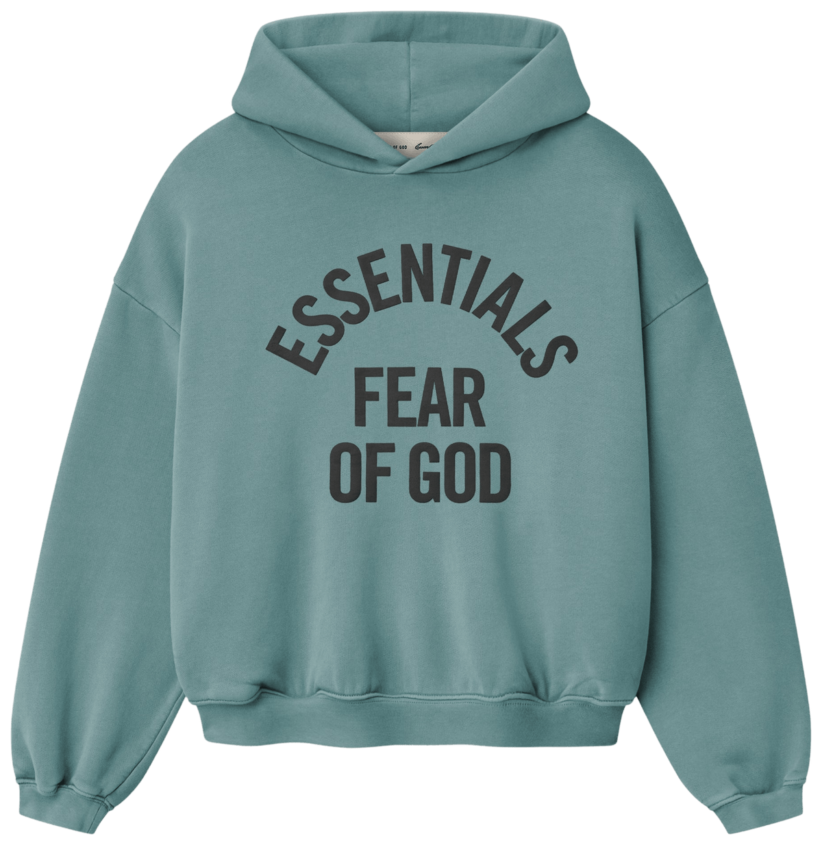 Fear of God Essentials Campus 90s Hoodie Faded Coastal