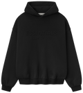 Fear of God Essentials Embossed 90s Fit Fleece Hoodie Vintage Black