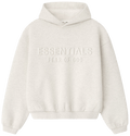 Fear of God Essentials Embossed Classic Hoodie Oatmeal Heather