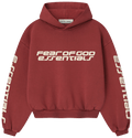 Fear of God Essentials Classic Hoodie Crimson