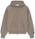 Fear of God Essentials Essentials Classic Zip Up Hoodie Homestead Heather
