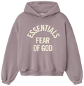 Fear of God Essentials Campus 90s Hoodie Faded Mauve
