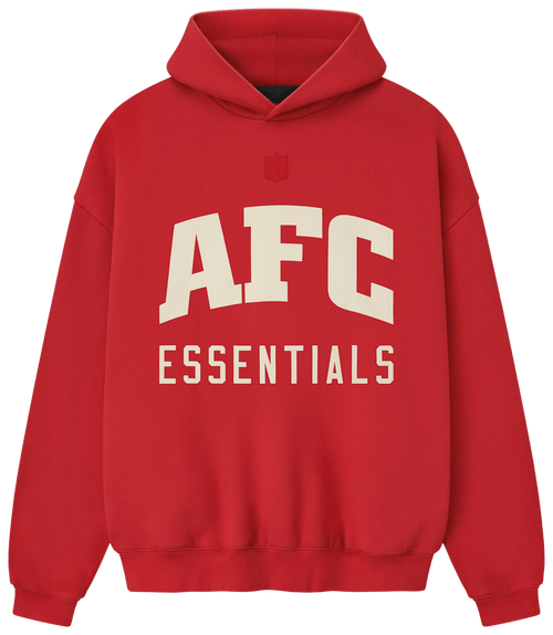 Fear of God Essentials American Sport Hoodie Red