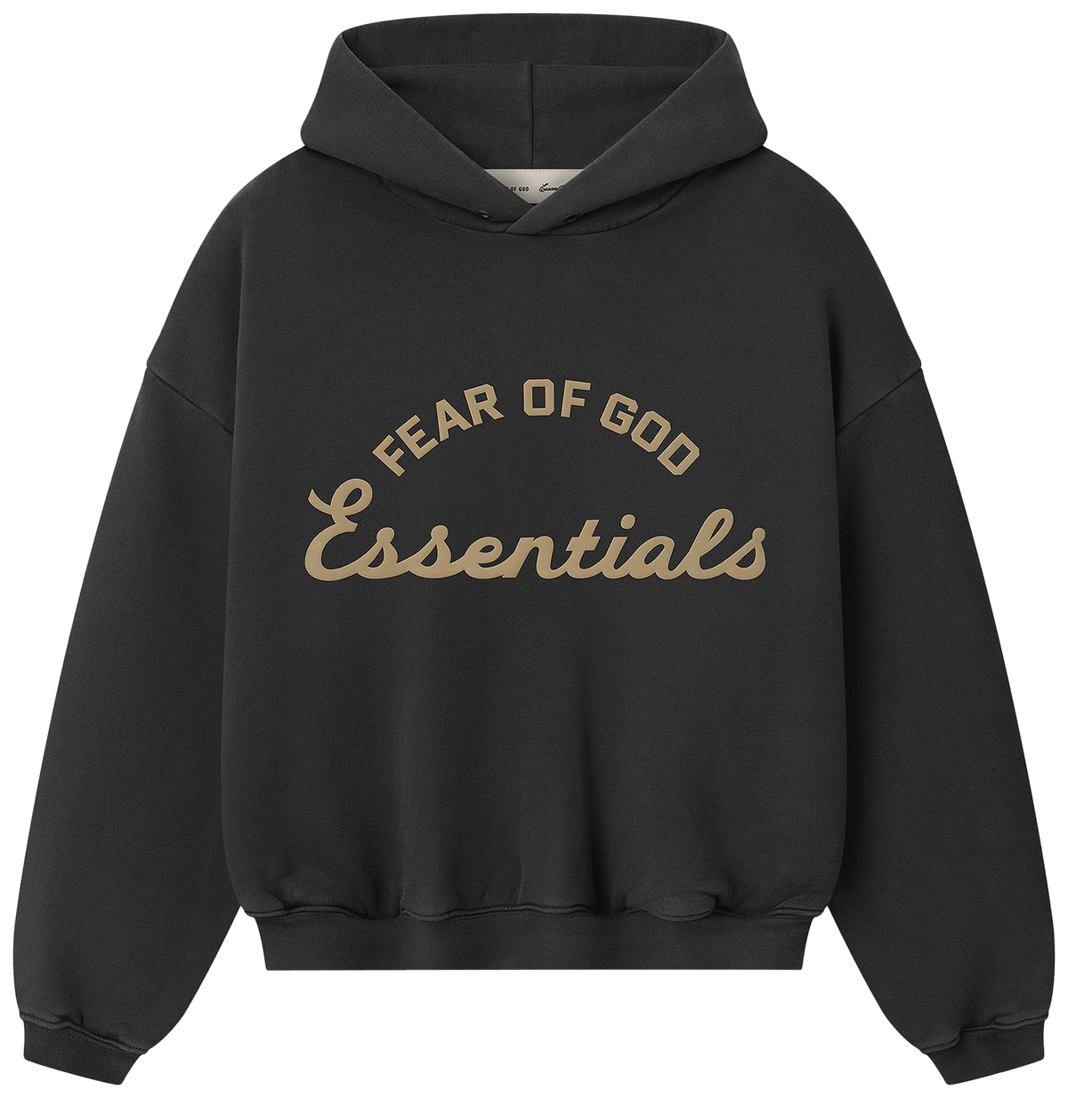 Fear of God Essentials 90s Hoodie Faded Black