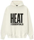 Fear of God Essentials Heat Sport Hoodie Cream White