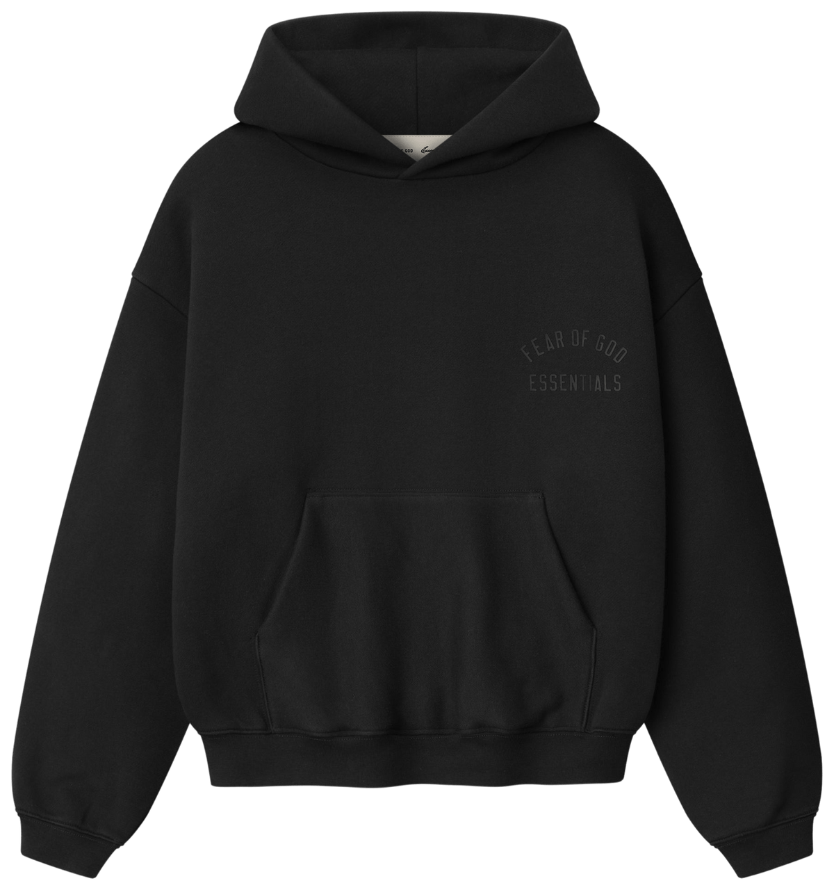 Fear of God Essentials Classic Hoodie Vintage Black