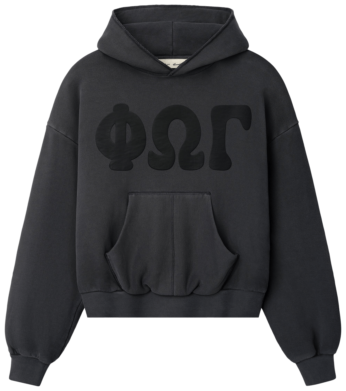 Fear of God Essentials 90s Fleece Hoodie Classic Fit Washed Iron Grey