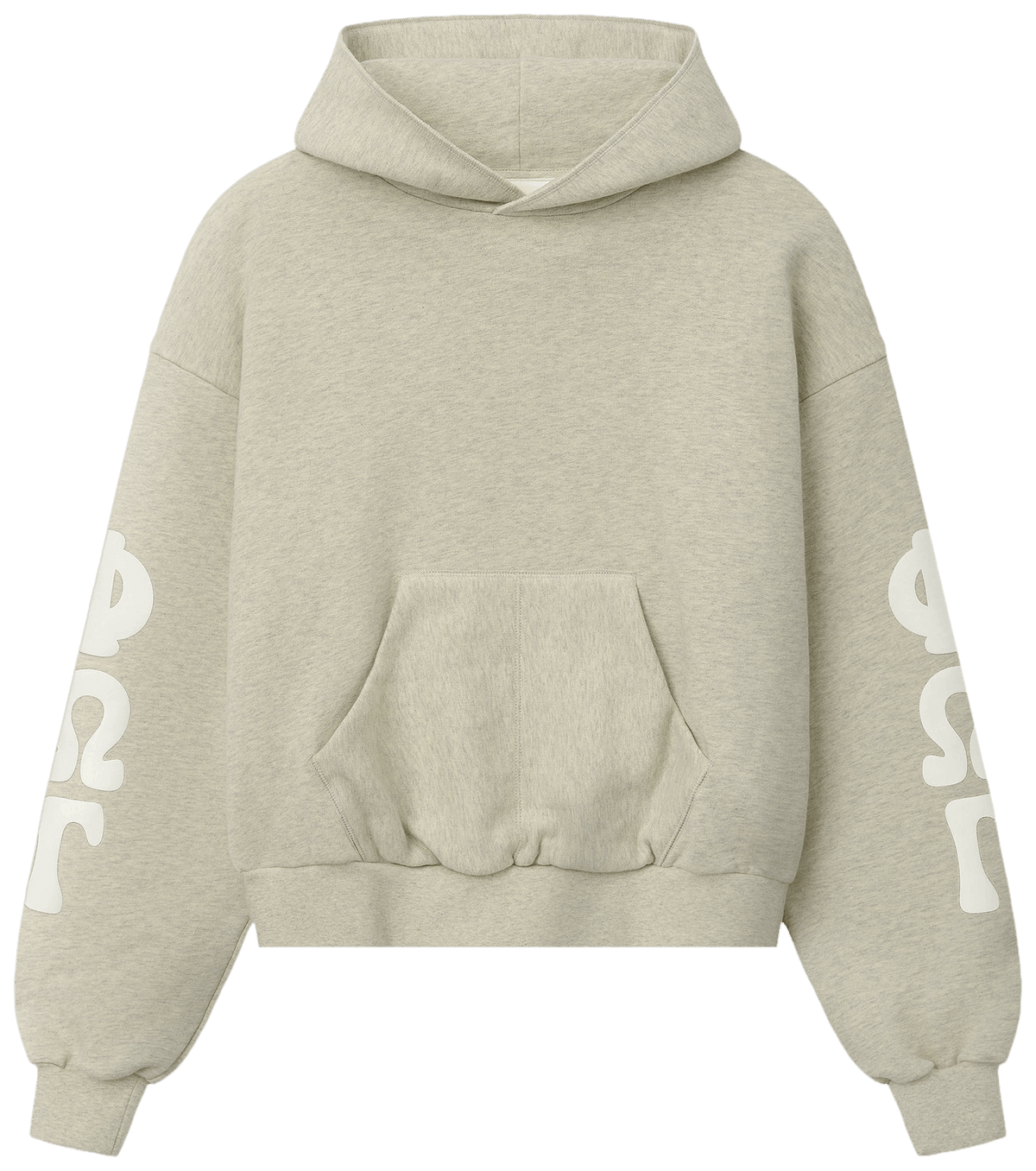 Fear of God Essentials 90s Fleece Hoodie Classic Fit Washed Vanilla Heather