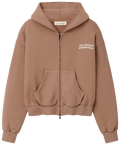 Fear of God Essentials 90s Full Zip Hoodie Classic Fit Washed Ginger