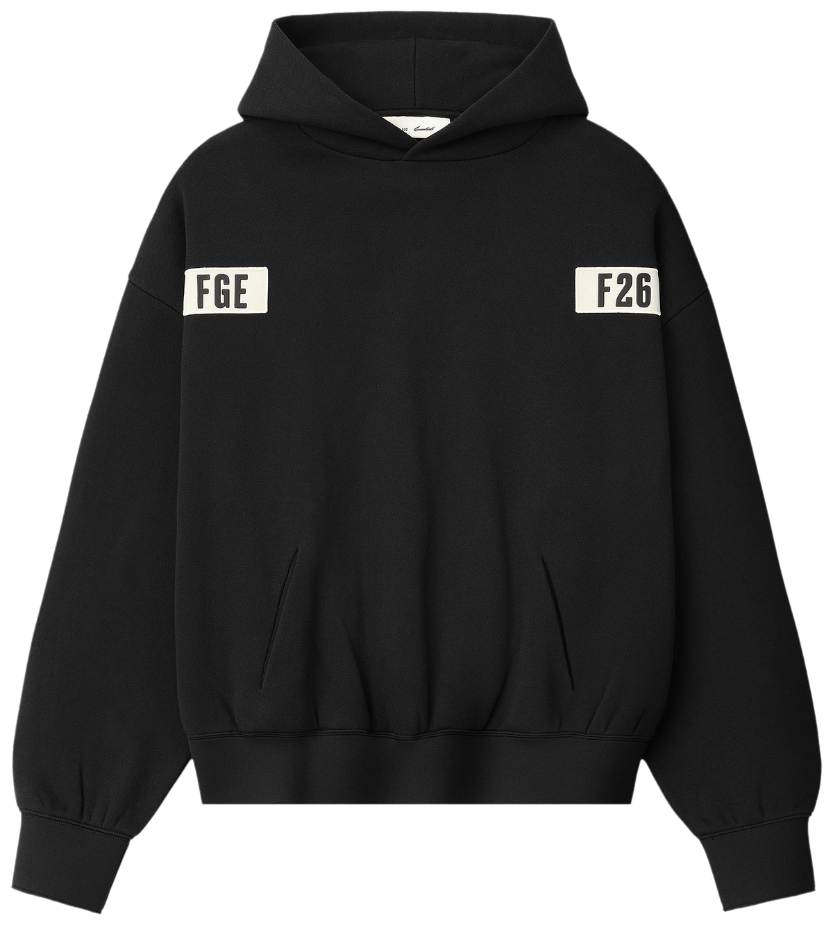 Fear of God Essentials 90s Hoodie Vintage Black