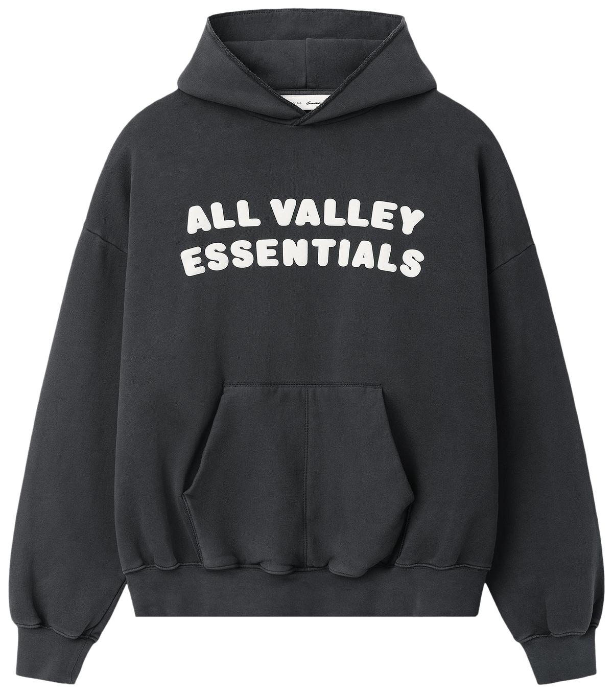 Fear of God Essentials 90s Hoodie Washed Iron Grey