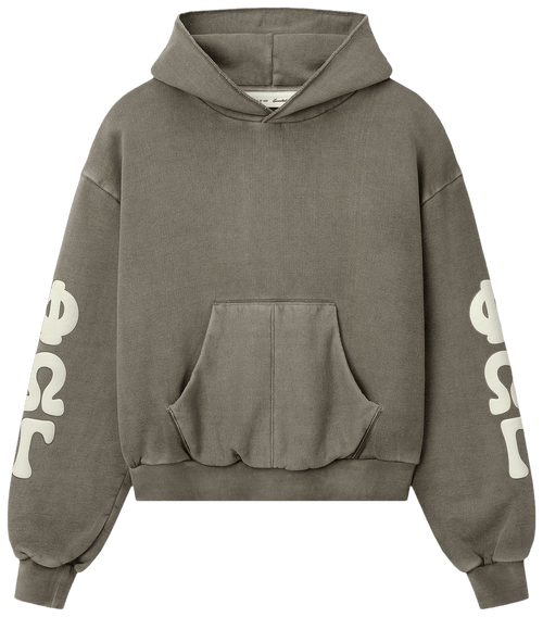 Fear of God Essentials 90s Fleece Hoodie Classic Fit Washed Seal
