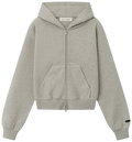 Fear of God Essentials Esssentials Classic Zip Up Hoodie Warm Heather