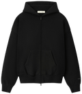 Fear of God Essentials Classic Zip Up Hoodie Black