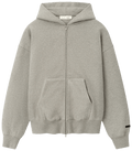 Fear of God Essentials Classic Zip Up Hoodie Warm Heather