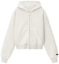 Fear of God Essentials Esssentials Classic Zip Up Hoodie Oatmeal Heather