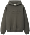 Fear of God Essentials Embossed 90s Relaxed Hoodie Ash Heather