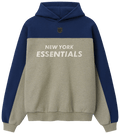 Fear of God Essentials Giants 90s Relaxed Hoodie Seal Heather