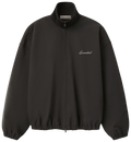 Fear of God Essentials Bonded Nylon Signature Full Zip Track Jacket Ink Black