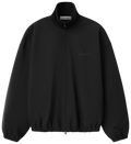 Fear of God Essentials Bonded Nylon Signature Full Zip Track Jacket Black