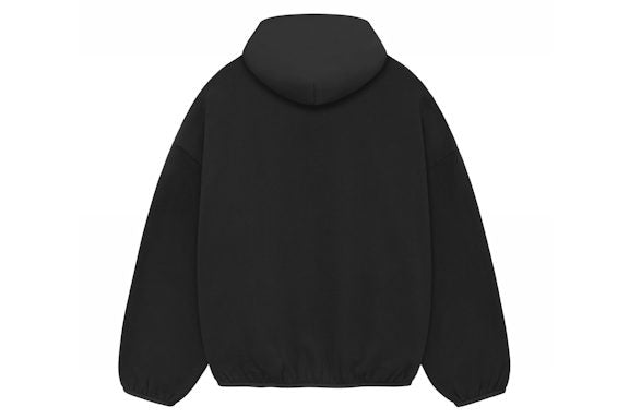Fear of God Essentials Core Collection Nylon Fleece Hoodie 'Black/ Black'